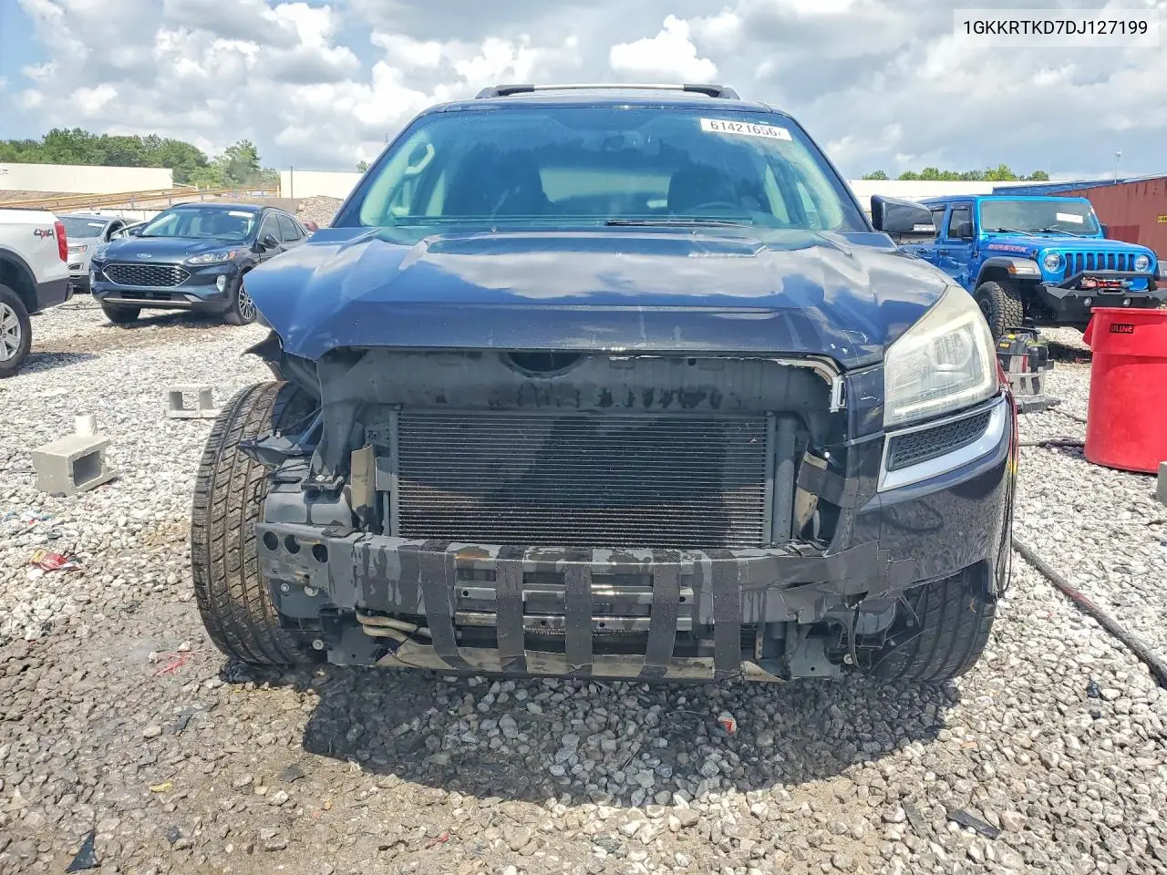 2013 GMC Acadia Denali VIN: 1GKKRTKD7DJ127199 Lot: 61421656