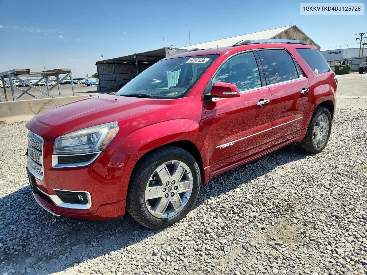 2013 GMC Acadia Denali VIN: 1GKKVTKD4DJ125728 Lot: 62087236