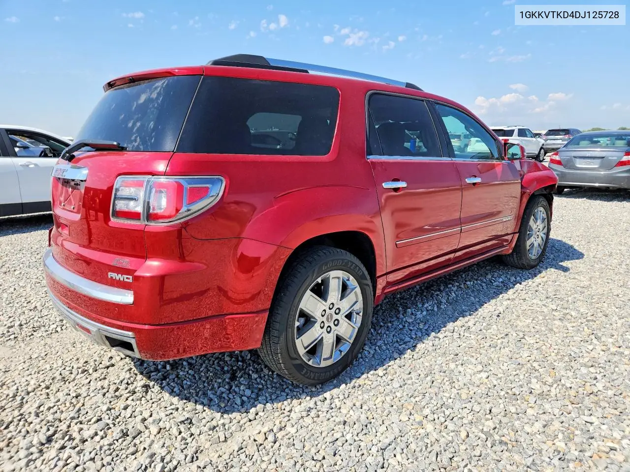 2013 GMC Acadia Denali VIN: 1GKKVTKD4DJ125728 Lot: 62087236