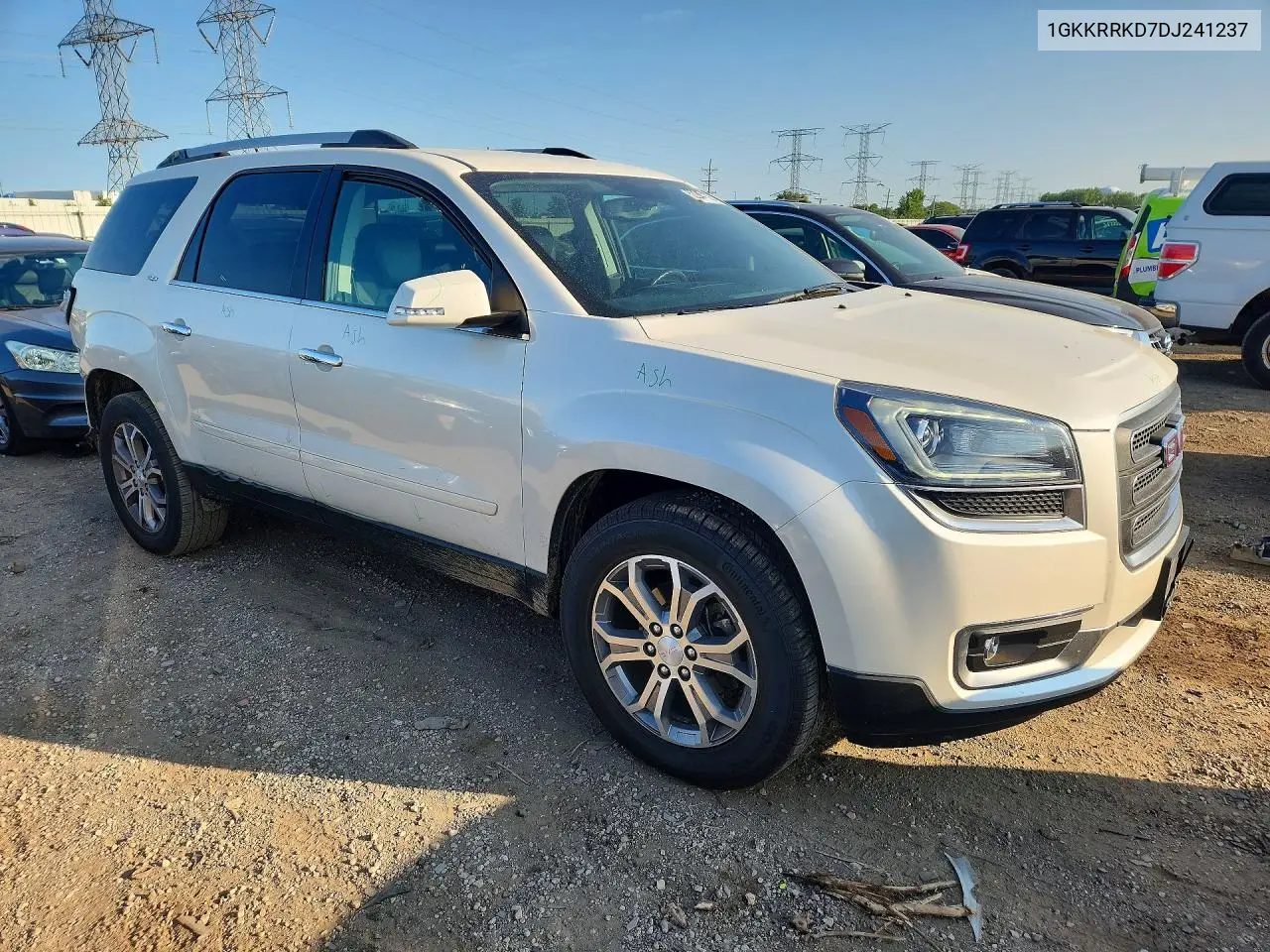 2013 GMC Acadia Slt-1 VIN: 1GKKRRKD7DJ241237 Lot: 62244136