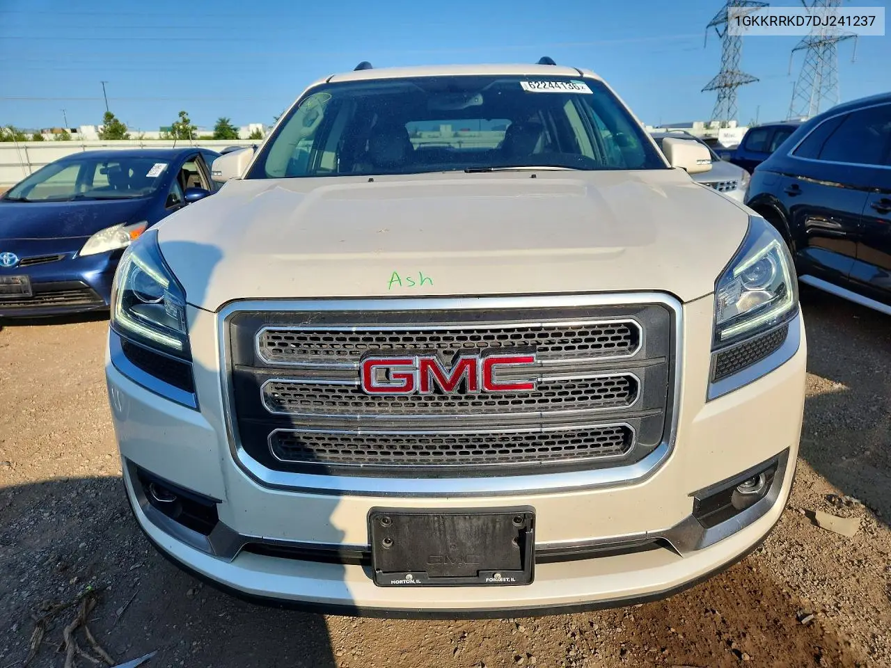 2013 GMC Acadia Slt-1 VIN: 1GKKRRKD7DJ241237 Lot: 62244136