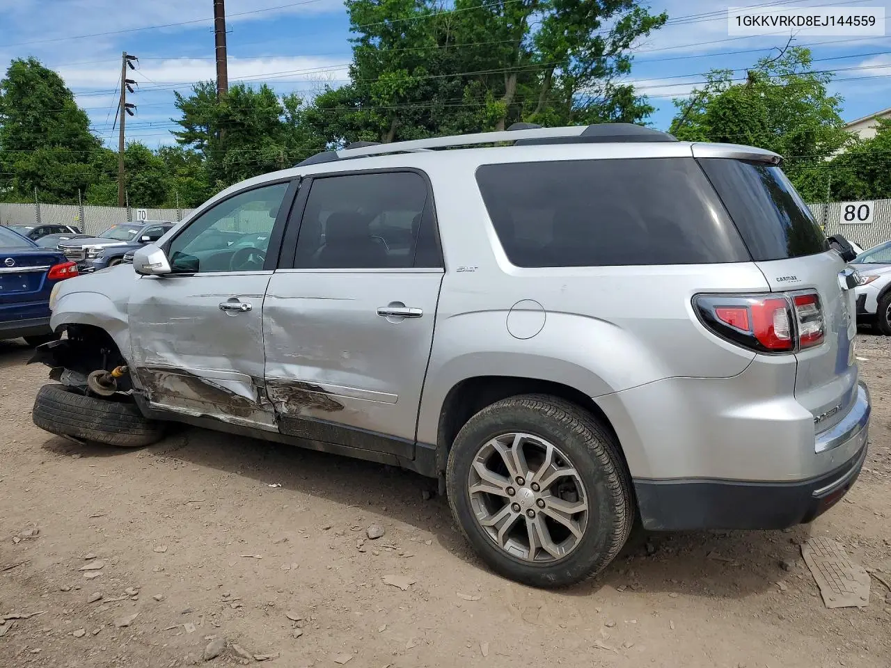 2014 GMC Acadia Slt-1 VIN: 1GKKVRKD8EJ144559 Lot: 57878416