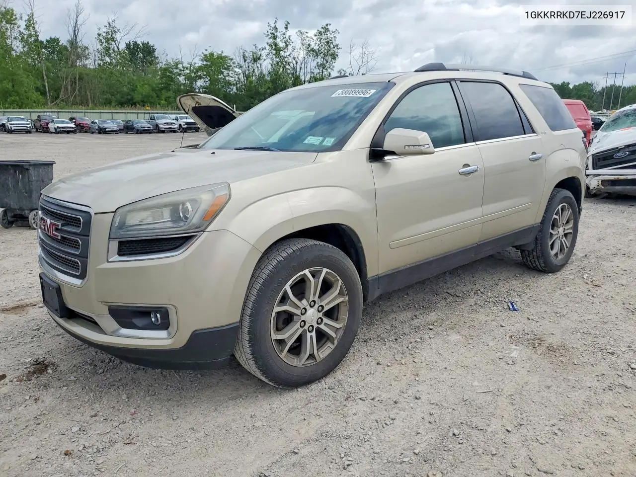 2014 GMC Acadia Slt-1 VIN: 1GKKRRKD7EJ226917 Lot: 58089996