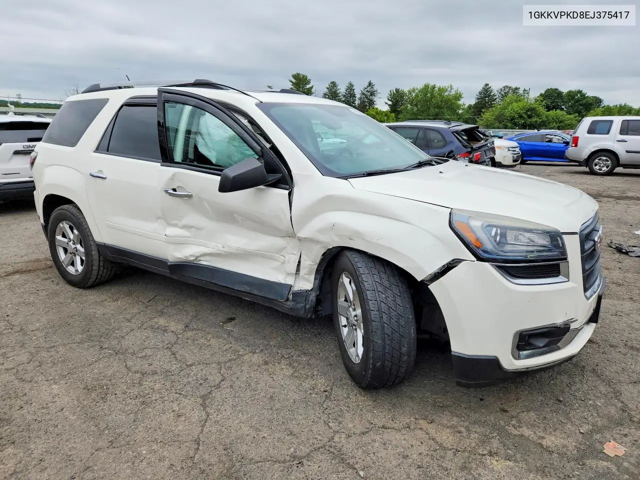 2014 GMC Acadia Sle VIN: 1GKKVPKD8EJ375417 Lot: 60158976