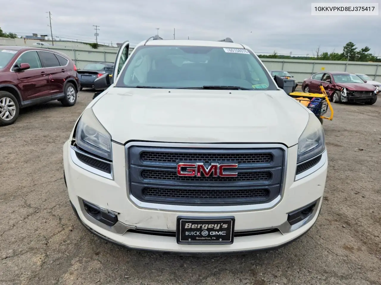 2014 GMC Acadia Sle VIN: 1GKKVPKD8EJ375417 Lot: 60158976