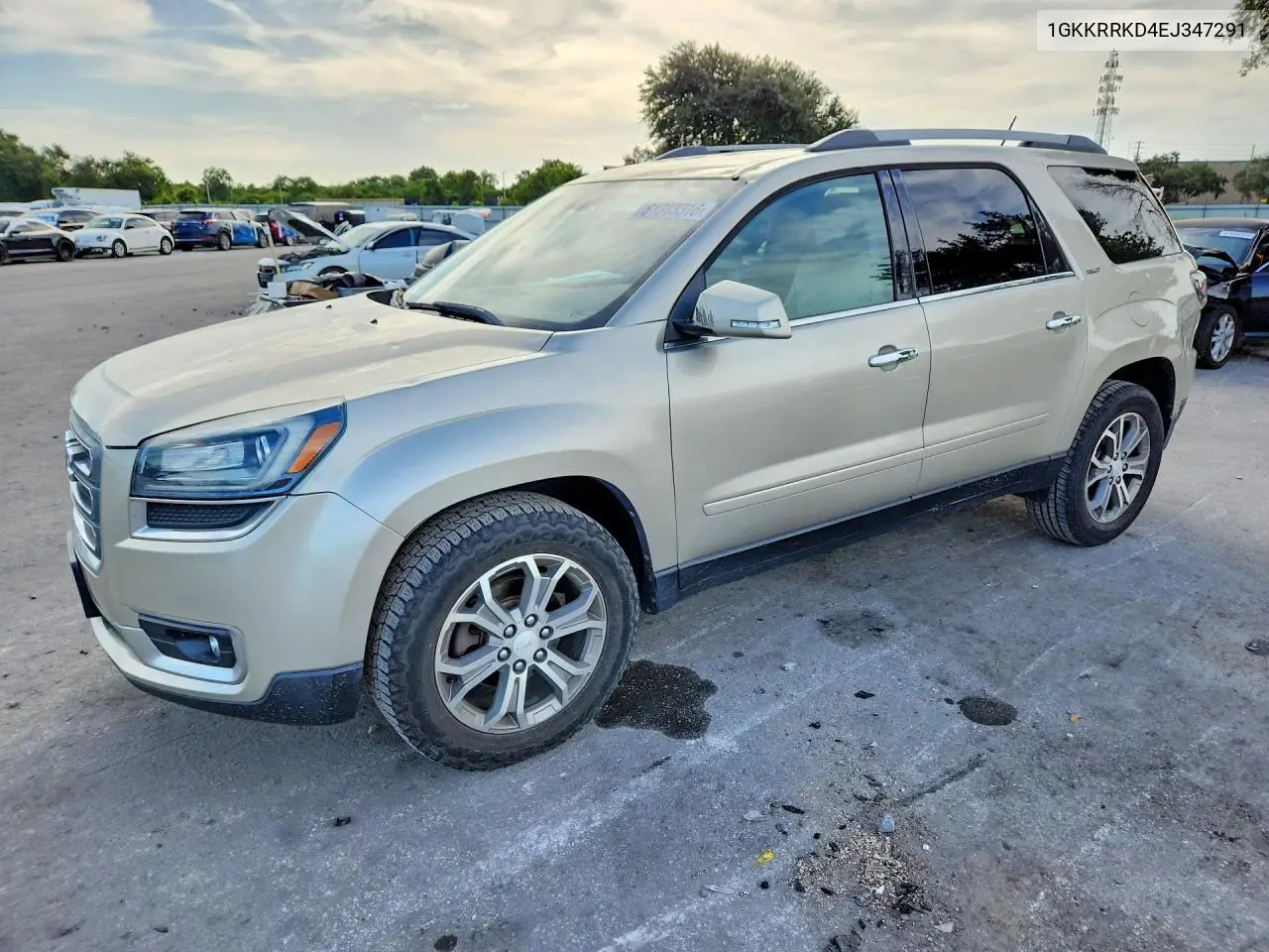 2014 GMC Acadia Slt-1 VIN: 1GKKRRKD4EJ347291 Lot: 61343316