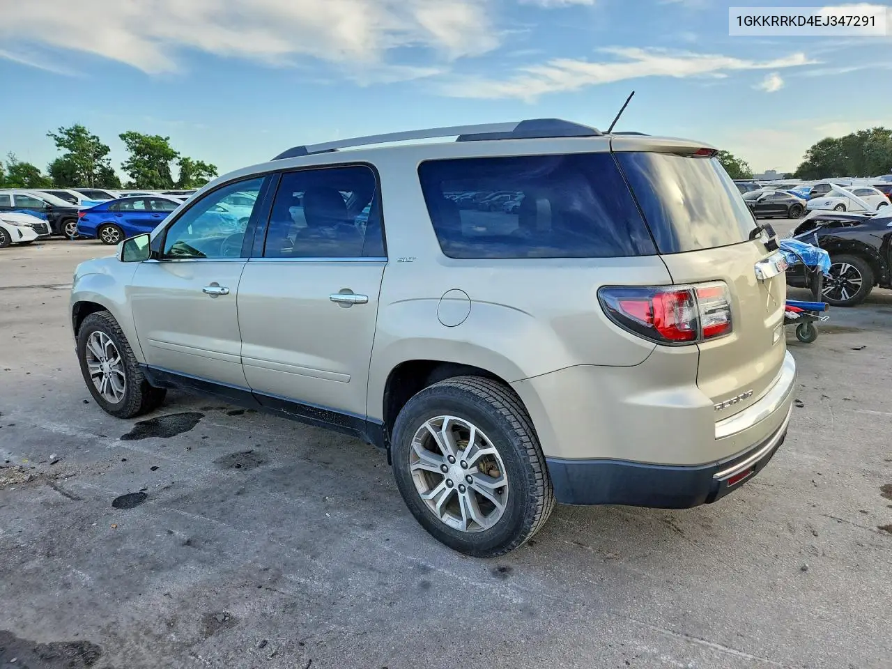 2014 GMC Acadia Slt-1 VIN: 1GKKRRKD4EJ347291 Lot: 61343316