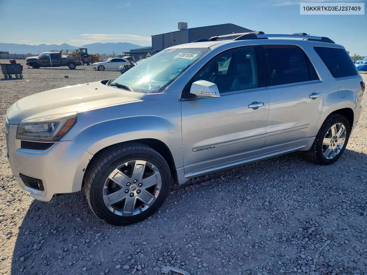 2014 GMC Acadia Denali VIN: 1GKKRTKD3EJ237409 Lot: 62001836