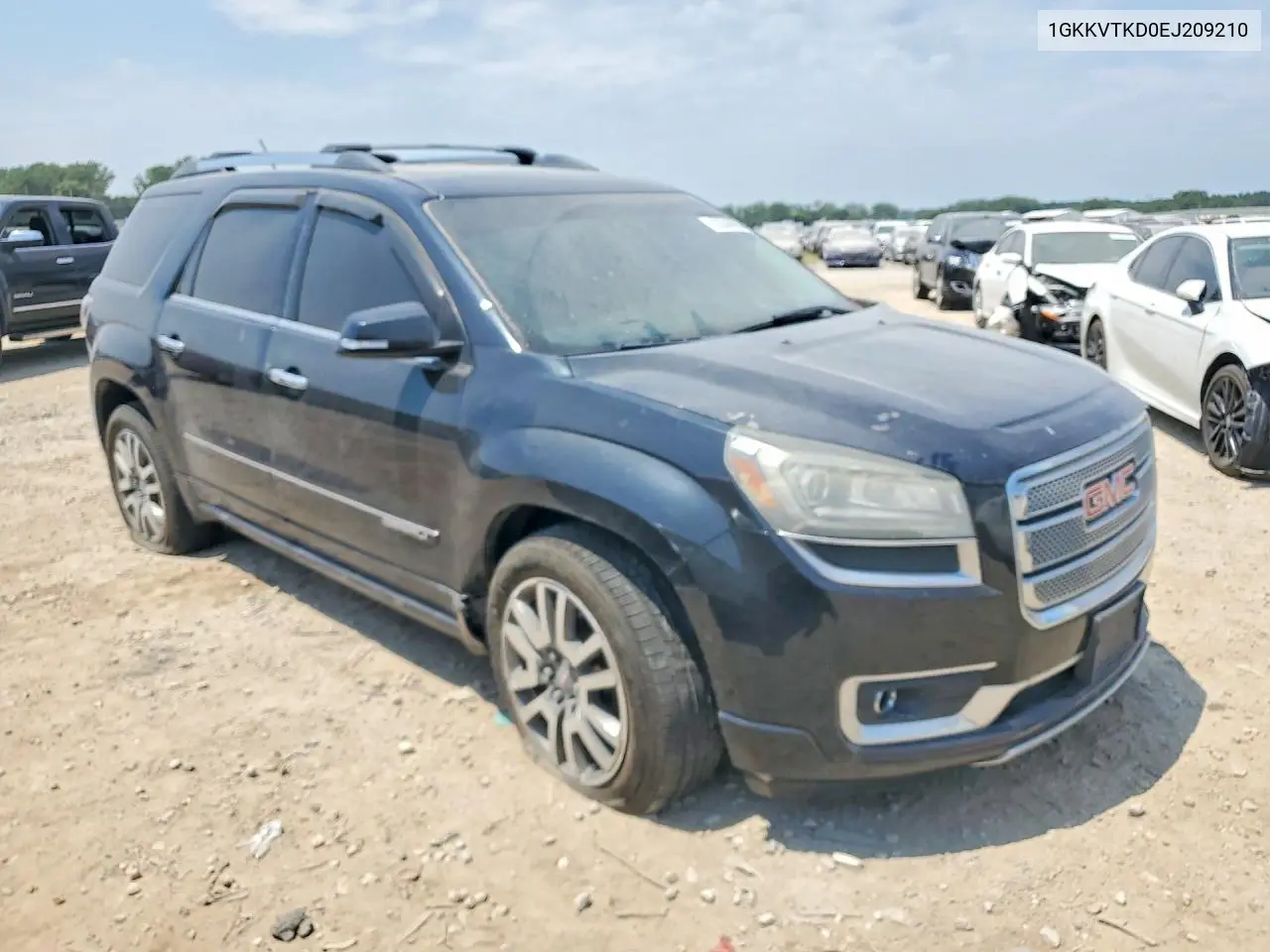 2014 GMC Acadia Denali VIN: 1GKKVTKD0EJ209210 Lot: 62040956