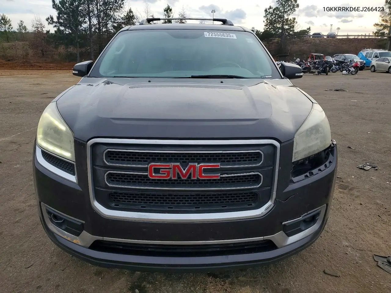 2014 GMC Acadia Slt-1 VIN: 1GKKRRKD6EJ266423 Lot: 72555635
