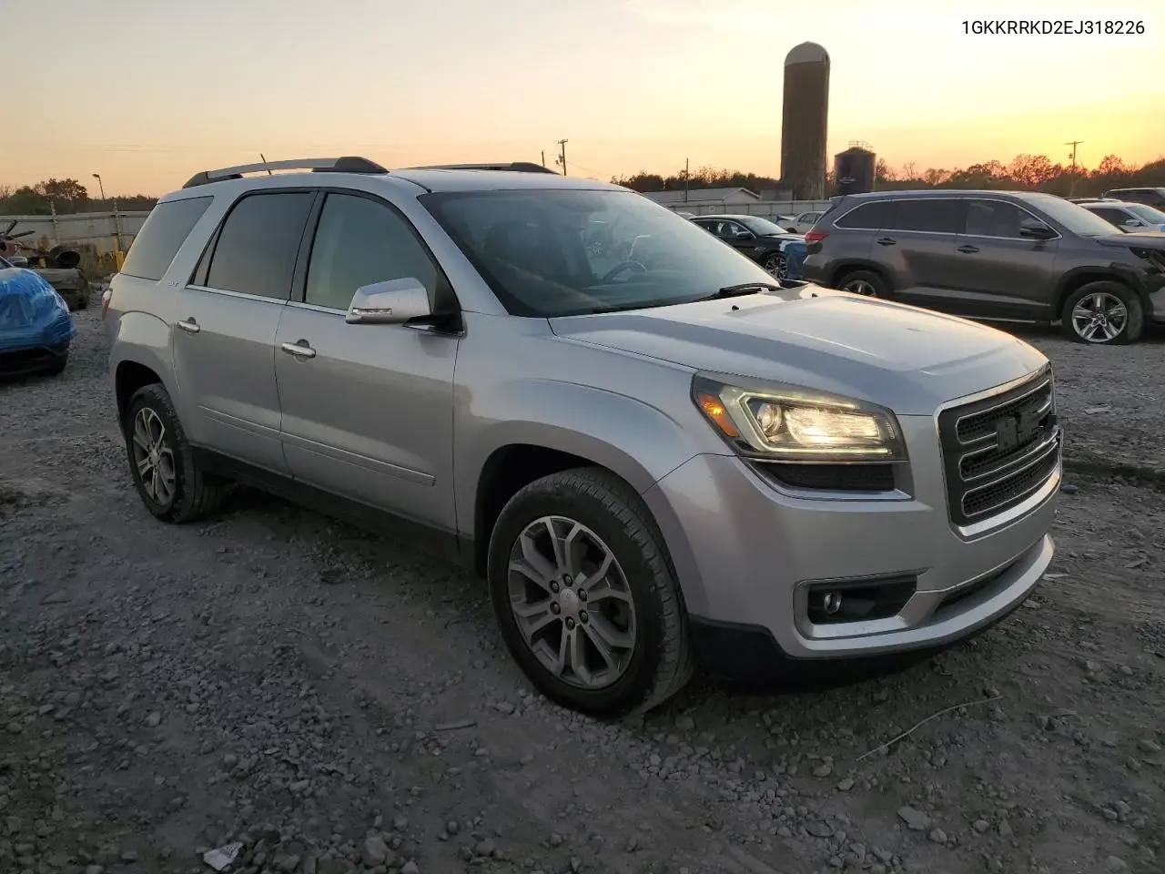 1GKKRRKD2EJ318226 2014 GMC Acadia Slt-1