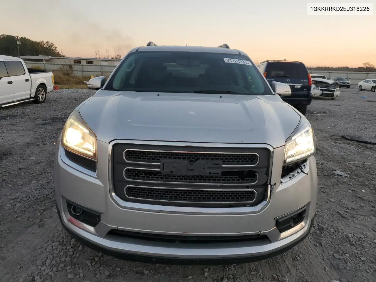 1GKKRRKD2EJ318226 2014 GMC Acadia Slt-1