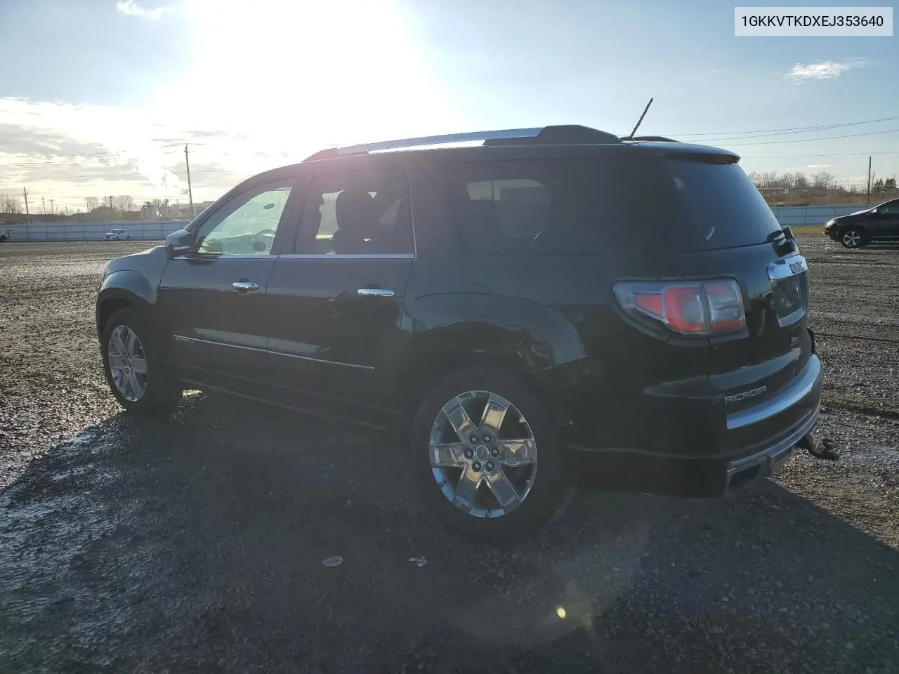 1GKKVTKDXEJ353640 2014 GMC Acadia Denali