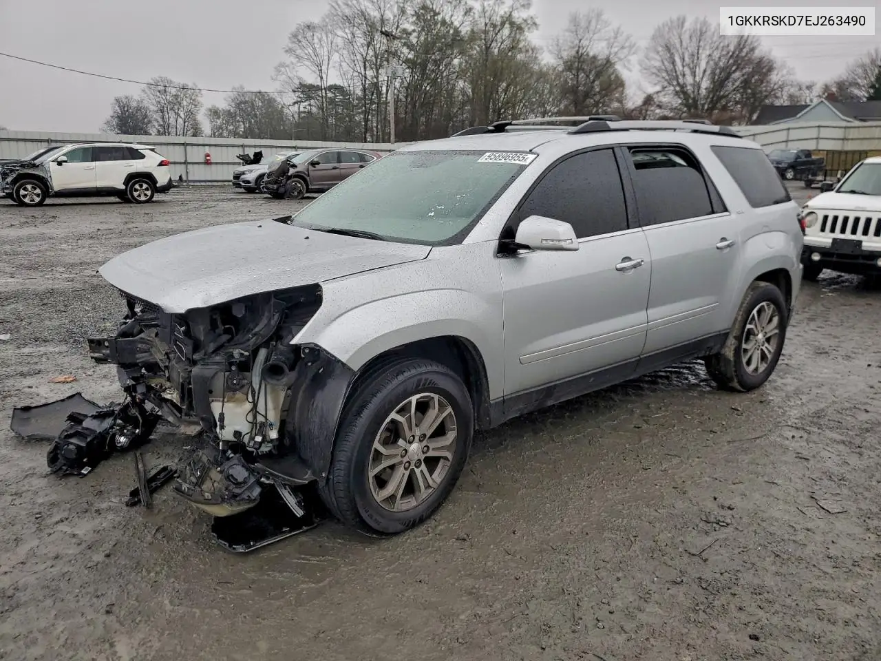 1GKKRSKD7EJ263490 2014 GMC Acadia Slt-2