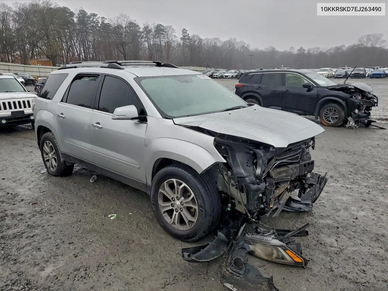 1GKKRSKD7EJ263490 2014 GMC Acadia Slt-2