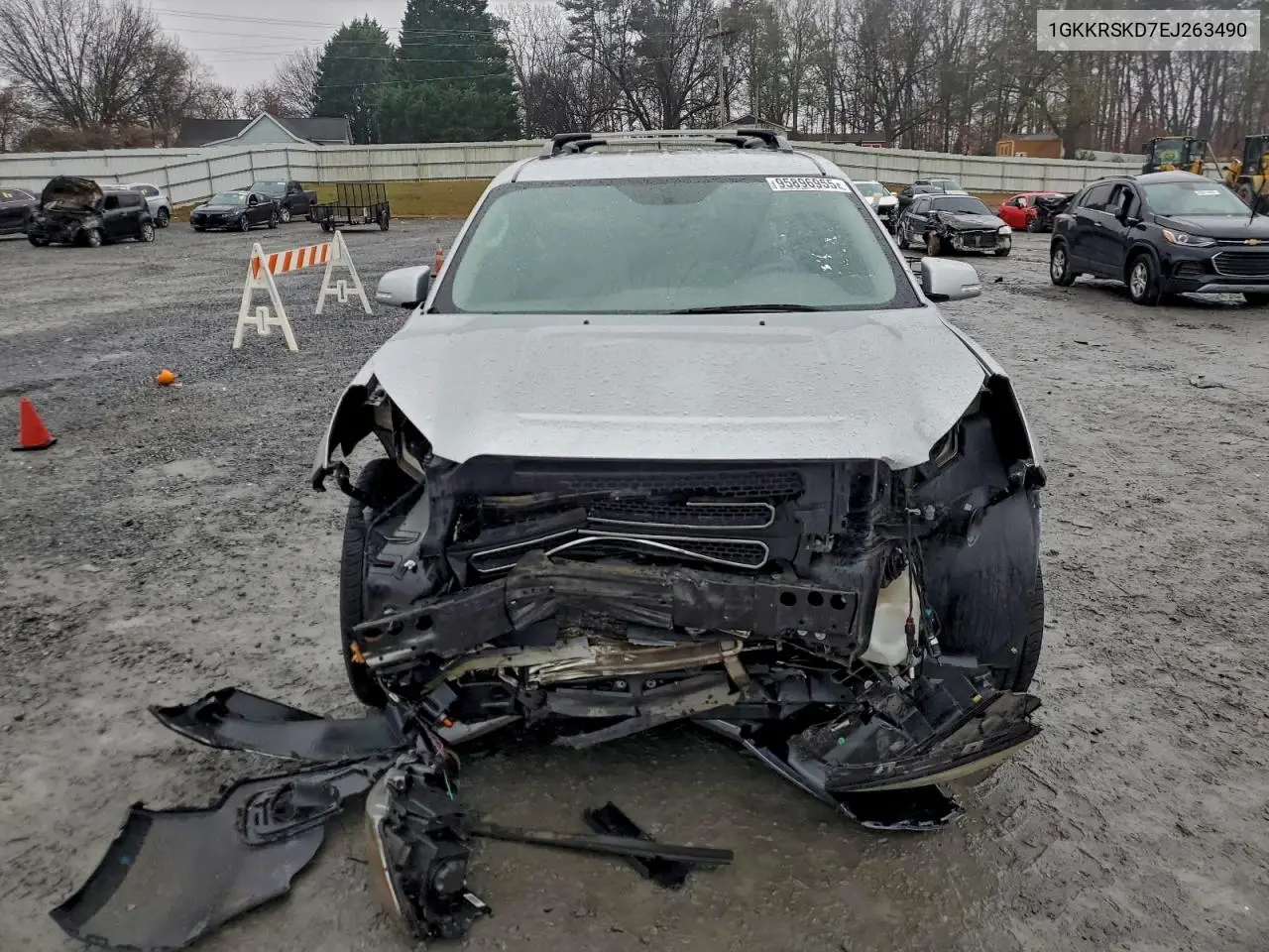 1GKKRSKD7EJ263490 2014 GMC Acadia Slt-2