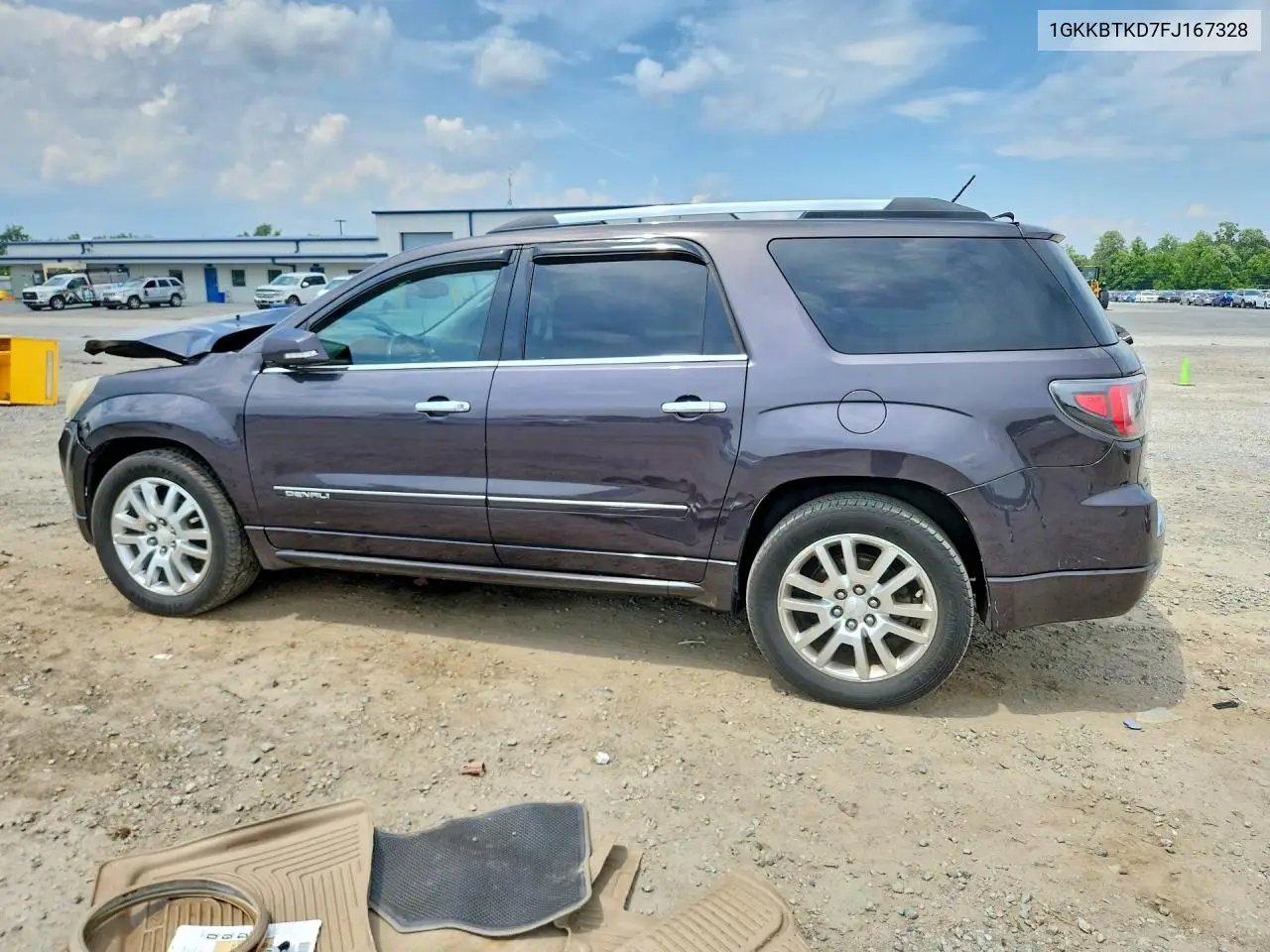 2015 GMC Acadia Denali VIN: 1GKKVTKD7FJ167328 Lot: 56824526