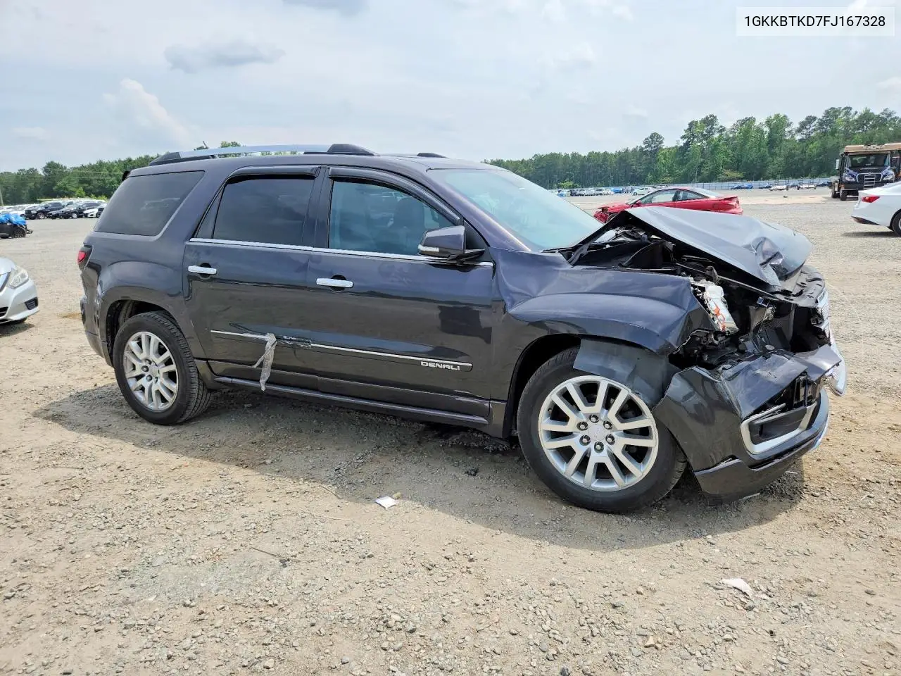 2015 GMC Acadia Denali VIN: 1GKKVTKD7FJ167328 Lot: 56824526