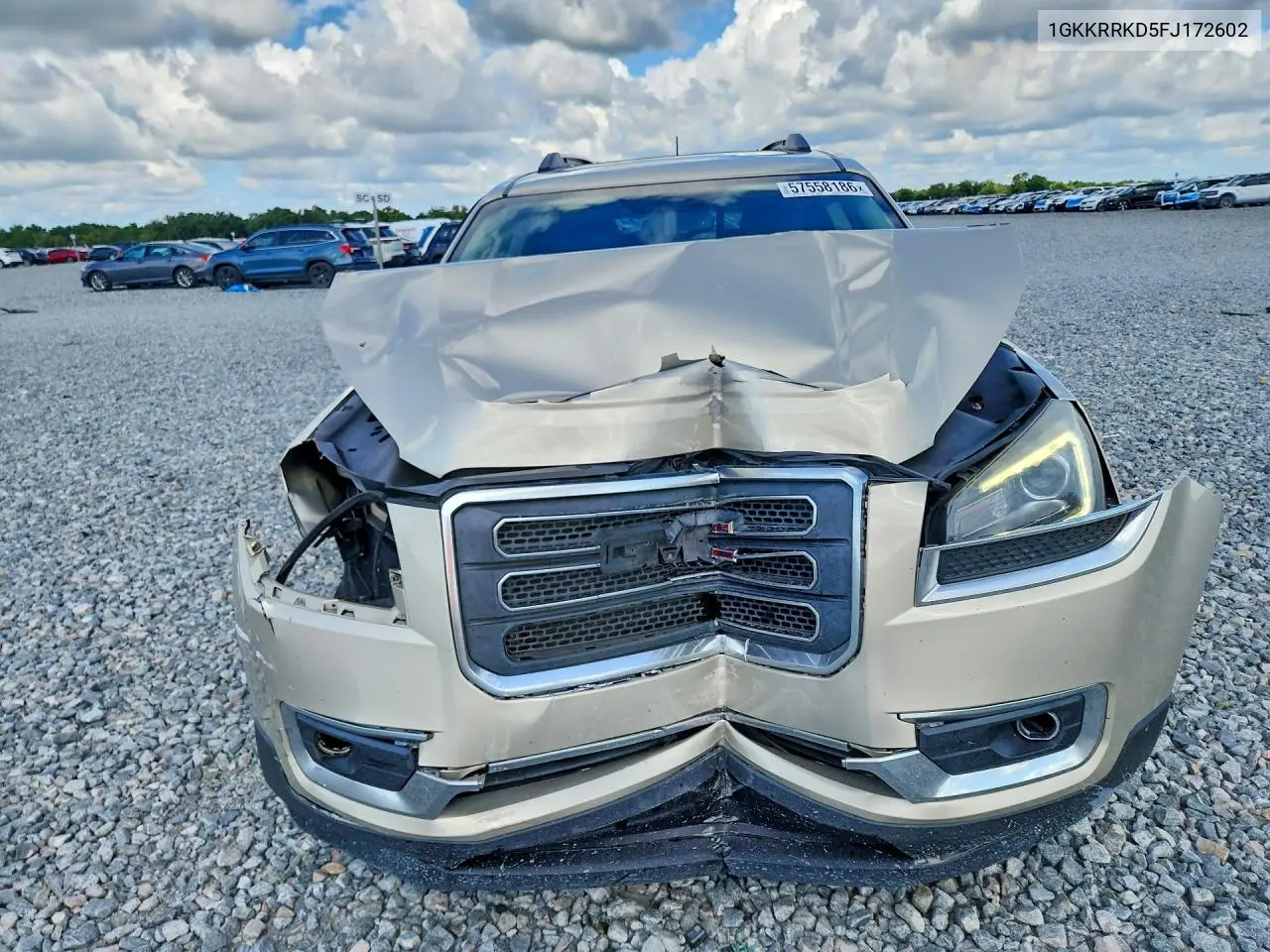 2015 GMC Acadia Slt-1 VIN: 1GKKRRKD5FJ172602 Lot: 57558186