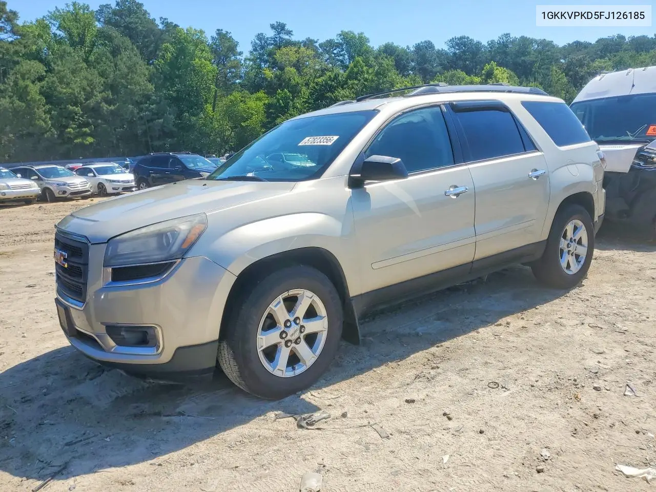 2015 GMC Acadia Sle VIN: 1GKKVPKD5FJ126185 Lot: 57823356