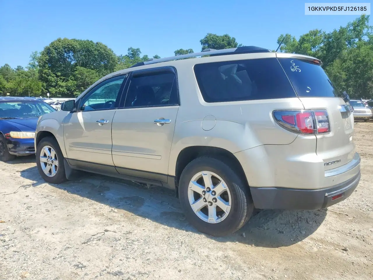 2015 GMC Acadia Sle VIN: 1GKKVPKD5FJ126185 Lot: 57823356