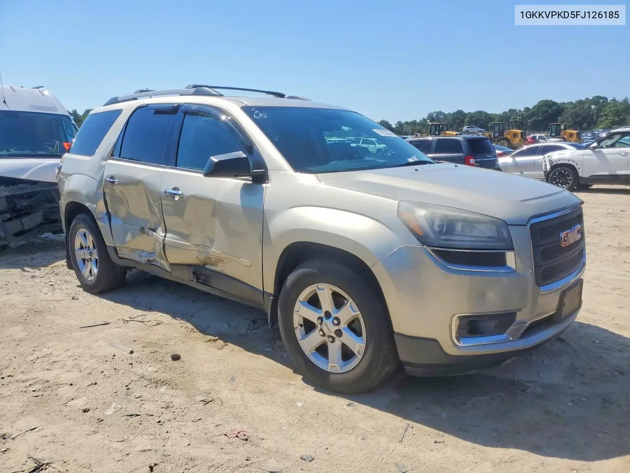 2015 GMC Acadia Sle VIN: 1GKKVPKD5FJ126185 Lot: 57823356