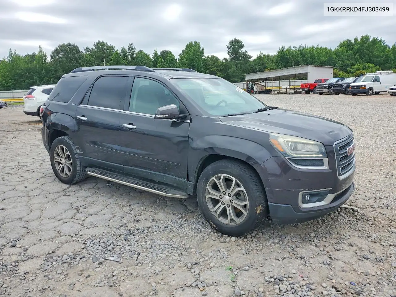 1GKKRRKD4FJ303499 2015 GMC Acadia Slt-1