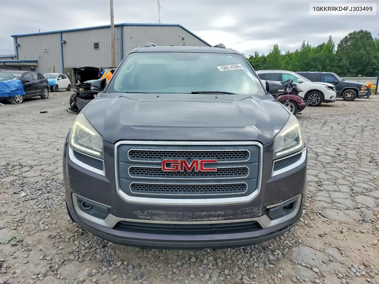 1GKKRRKD4FJ303499 2015 GMC Acadia Slt-1