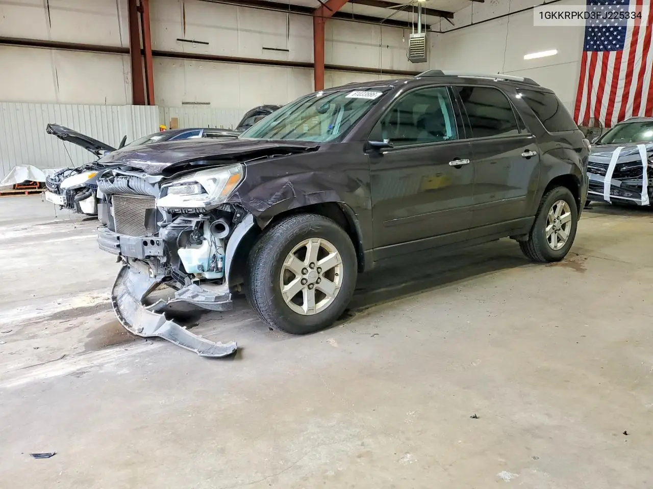 2015 GMC Acadia Sle VIN: 1GKKRPKD3FJ225334 Lot: 61033886
