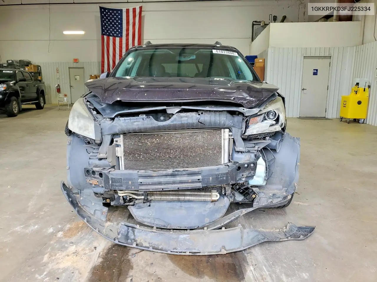 2015 GMC Acadia Sle VIN: 1GKKRPKD3FJ225334 Lot: 61033886