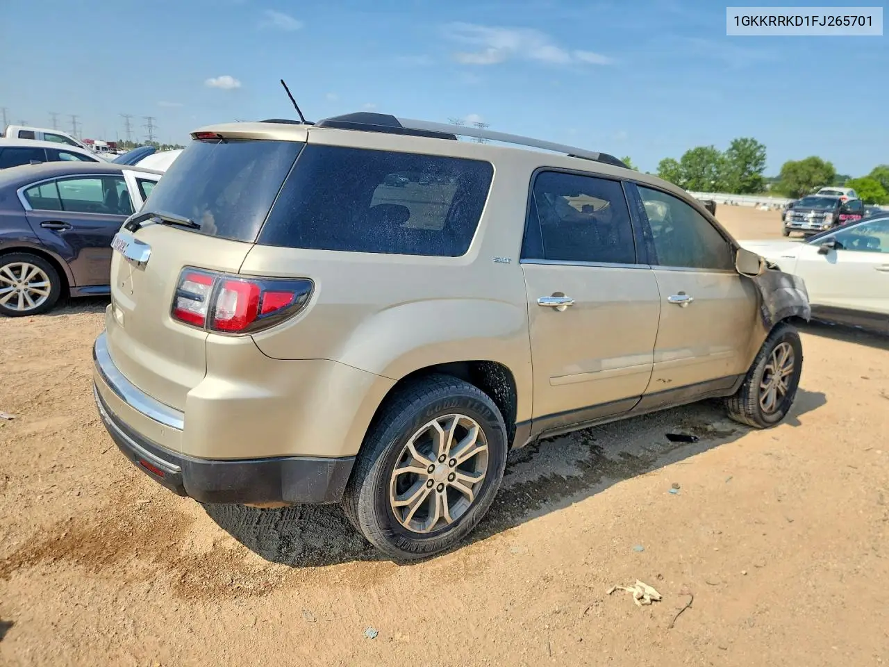 2015 GMC Acadia Slt-1 VIN: 1GKKRRKD1FJ265701 Lot: 61130056