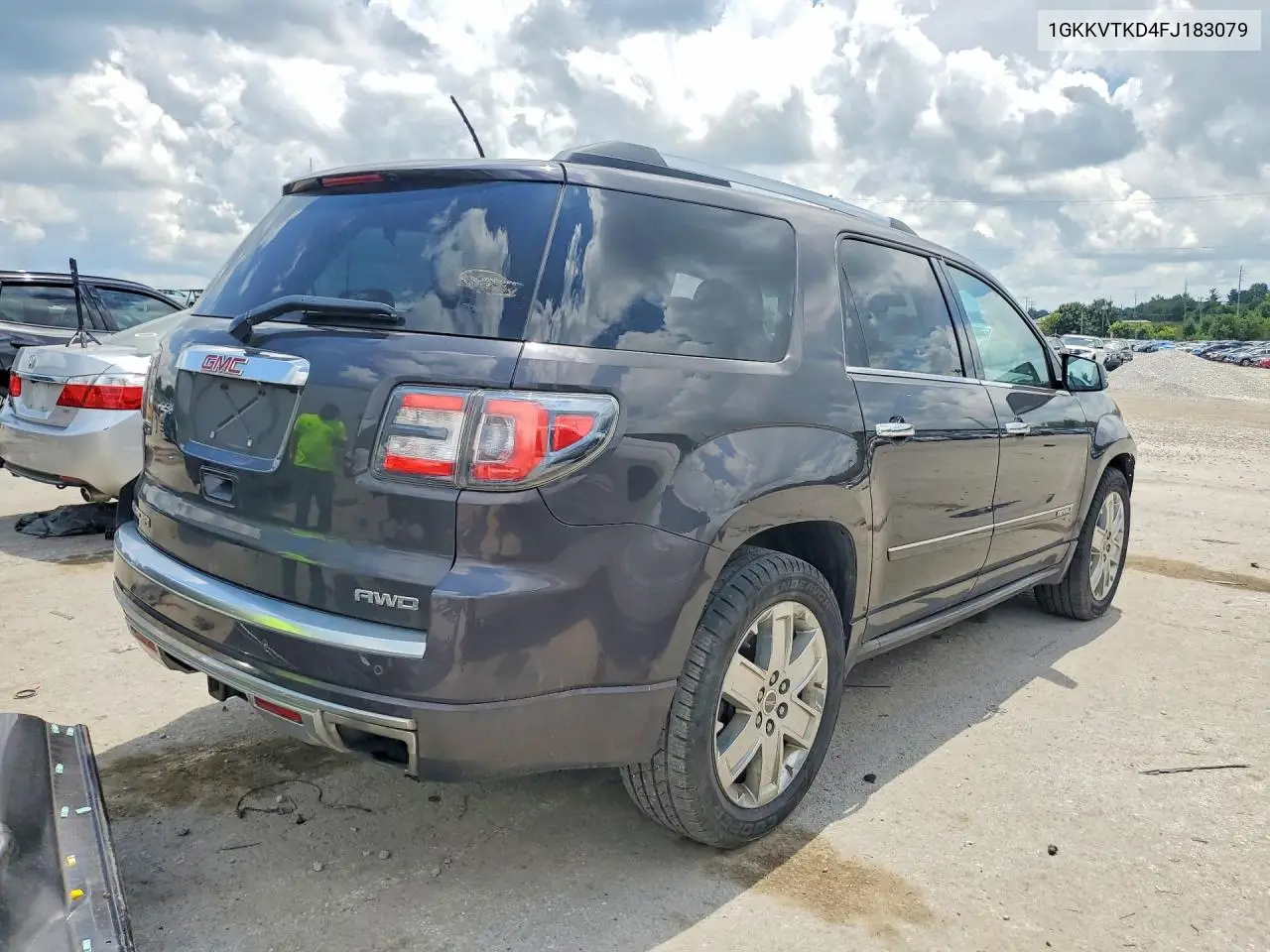 2015 GMC Acadia Denali VIN: 1GKKVTKD4FJ183079 Lot: 61526956