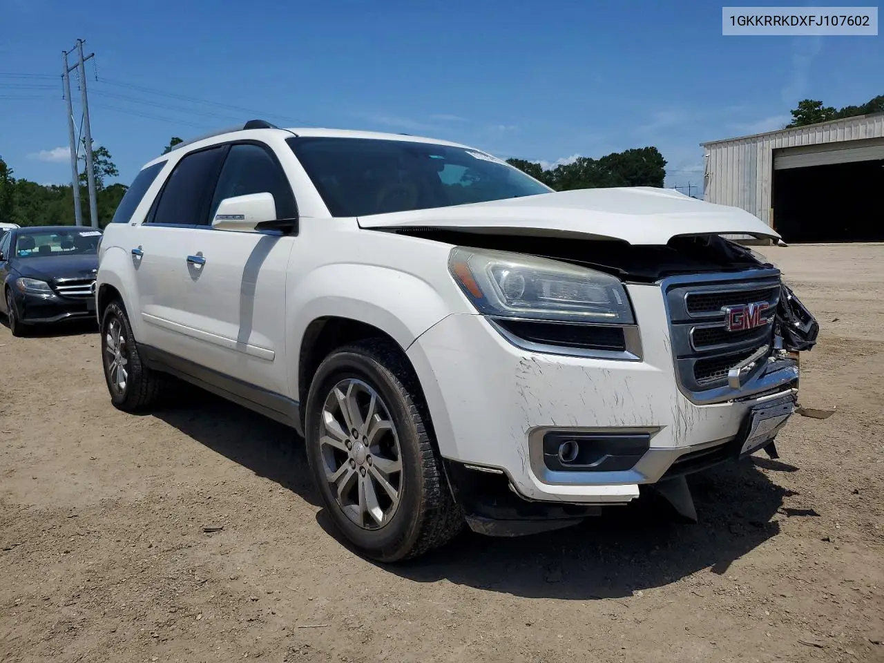 2015 GMC Acadia Slt VIN: 1GKKRRKDXFJ107602 Lot: 61721646