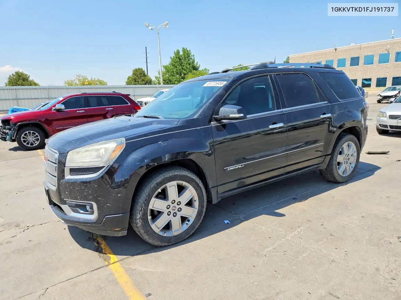 2015 GMC Acadia Denali VIN: 1GKKVTKD1FJ191737 Lot: 61775956