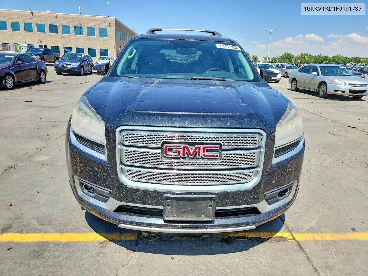 2015 GMC Acadia Denali VIN: 1GKKVTKD1FJ191737 Lot: 61775956