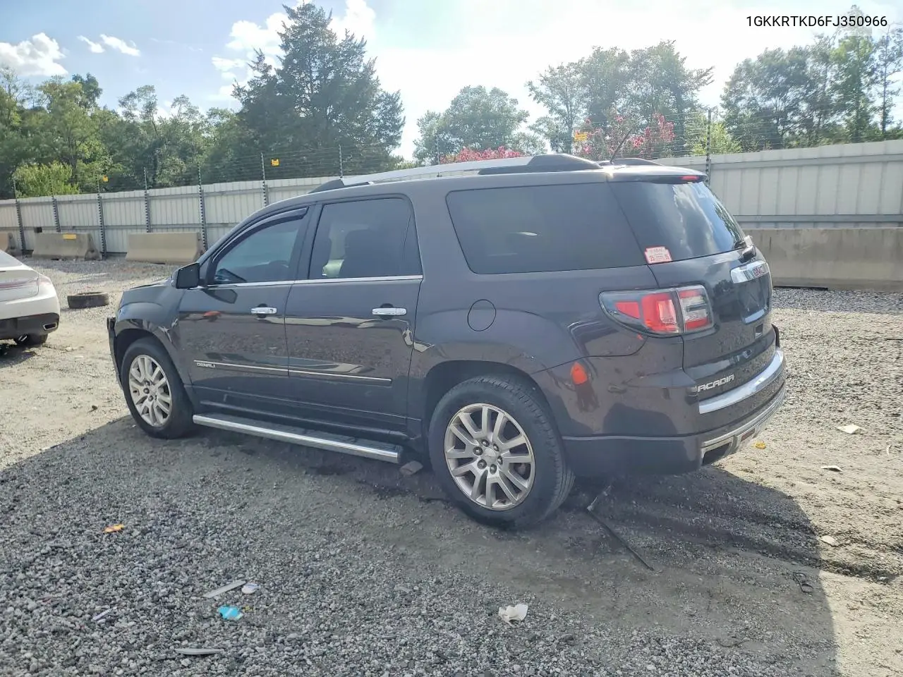 2015 GMC Acadia Denali VIN: 1GKKRTKD6FJ350966 Lot: 61778286