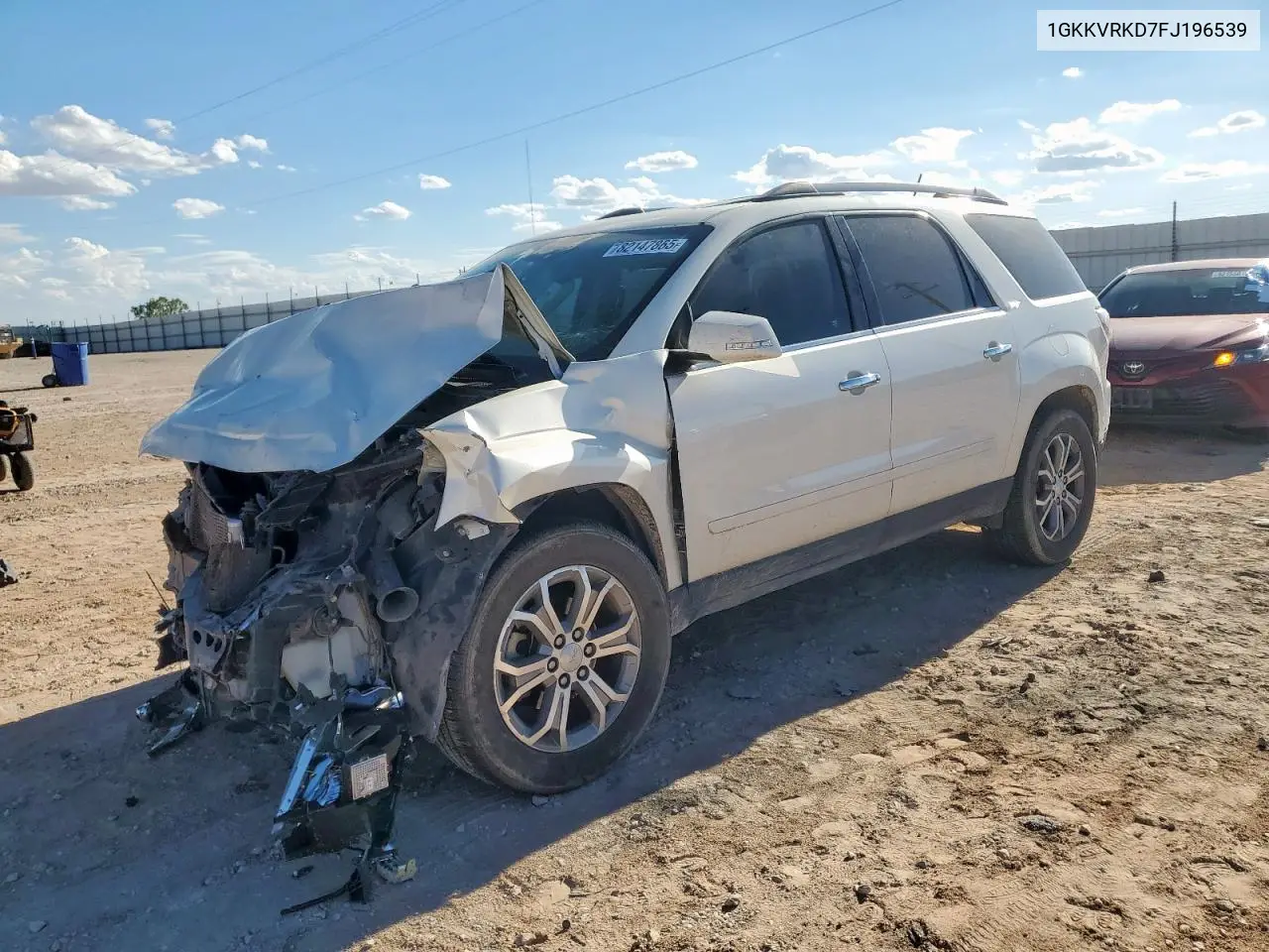 1GKKVRKD7FJ196539 2015 GMC Acadia Slt-1