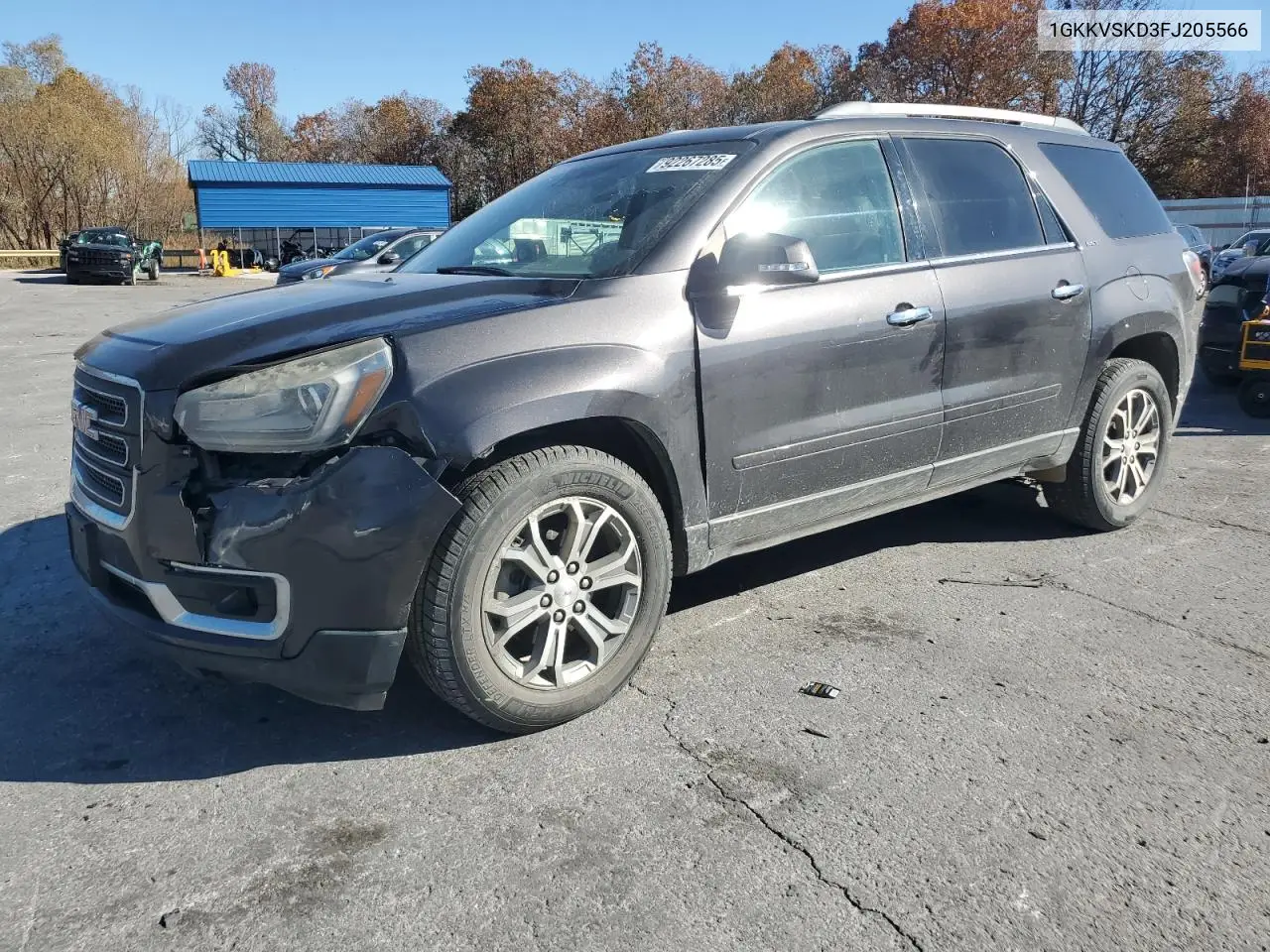 1GKKVSKD3FJ205566 2015 GMC Acadia Slt-2