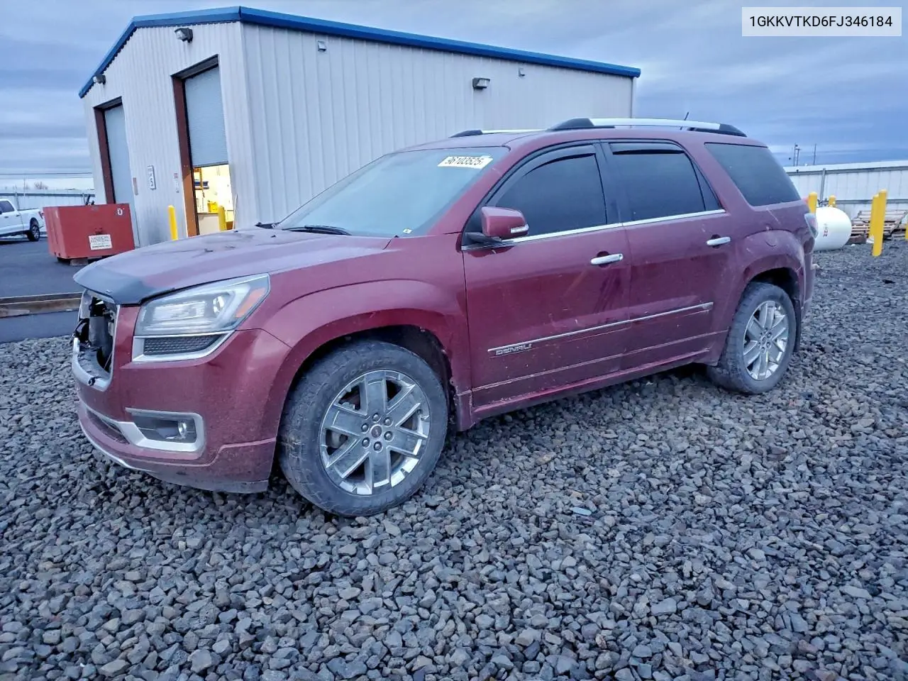 1GKKVTKD6FJ346184 2015 GMC Acadia Denali