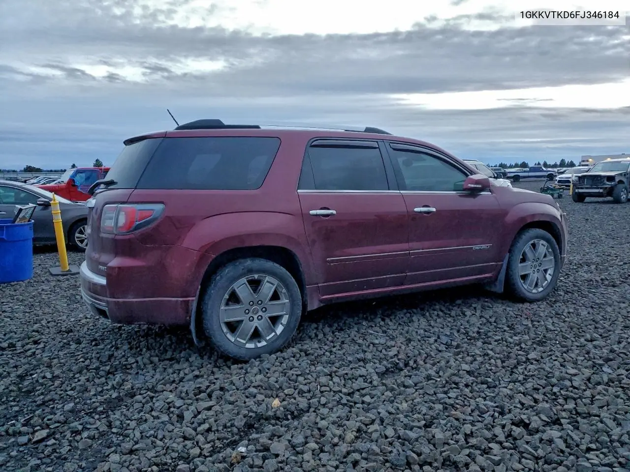 1GKKVTKD6FJ346184 2015 GMC Acadia Denali