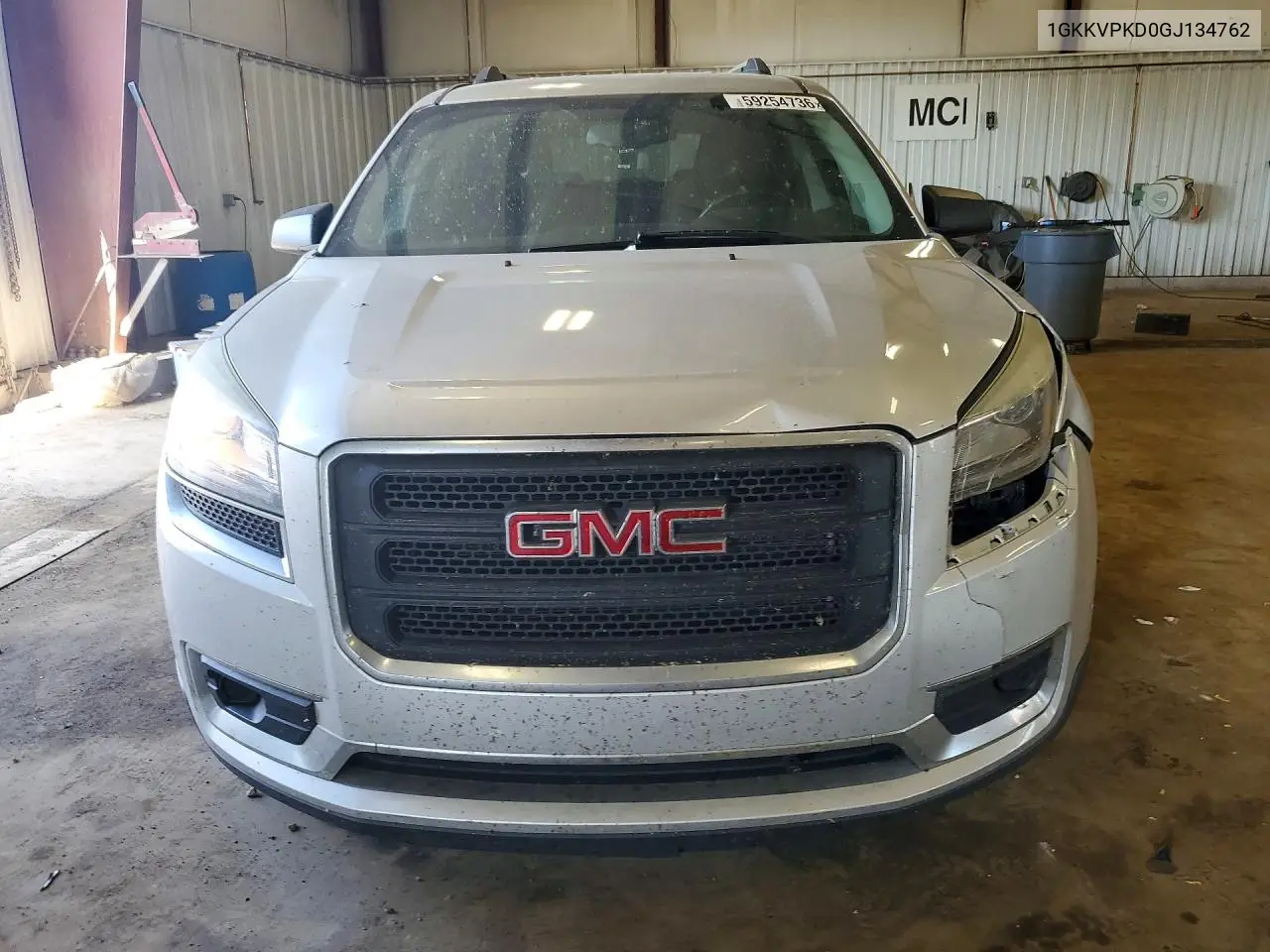 2016 GMC Acadia Sle VIN: 1GKKVPKD0GJ134762 Lot: 59254736