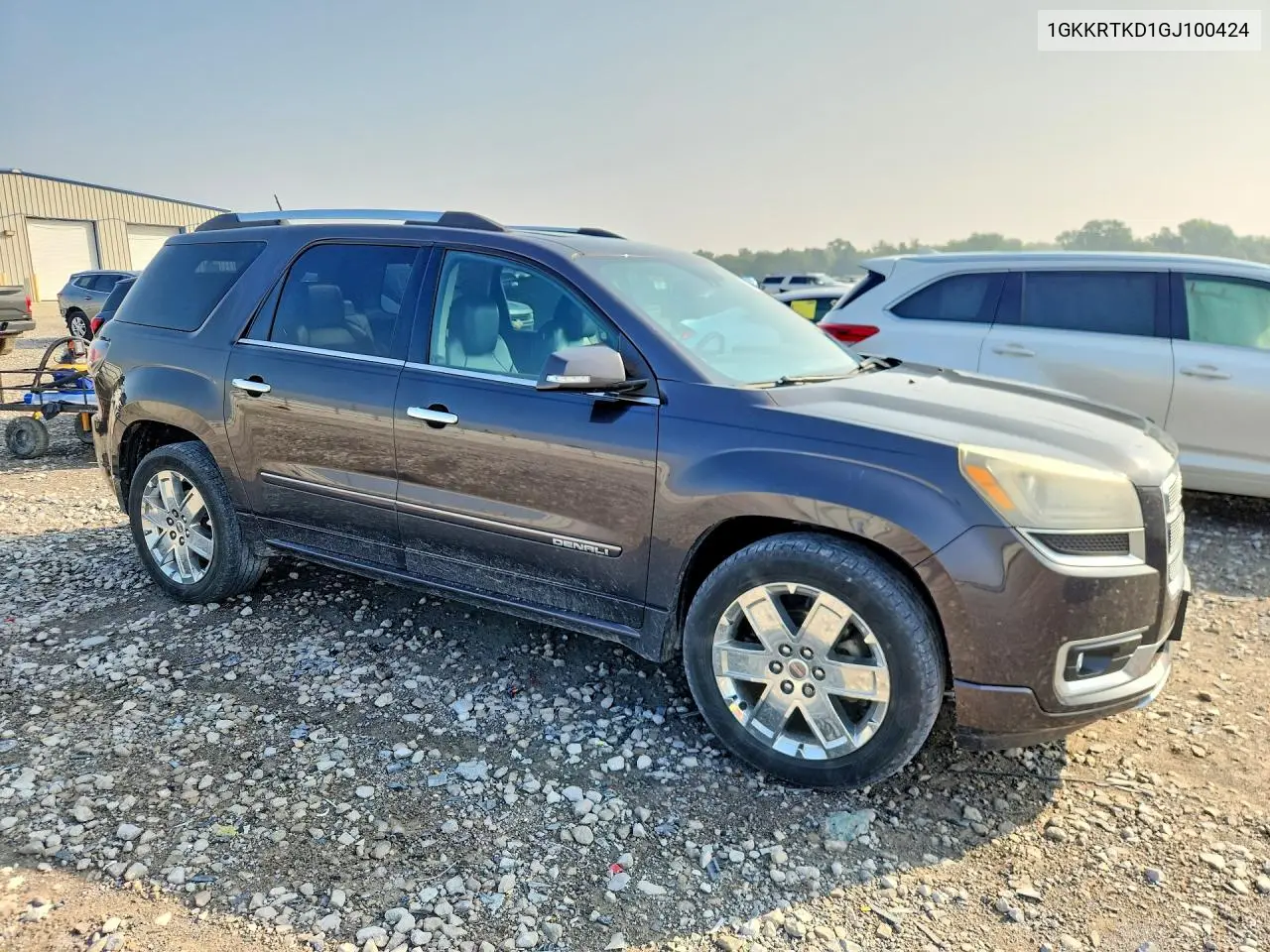 2016 GMC Acadia Denali VIN: 1GKKRTKD1GJ100424 Lot: 61391266