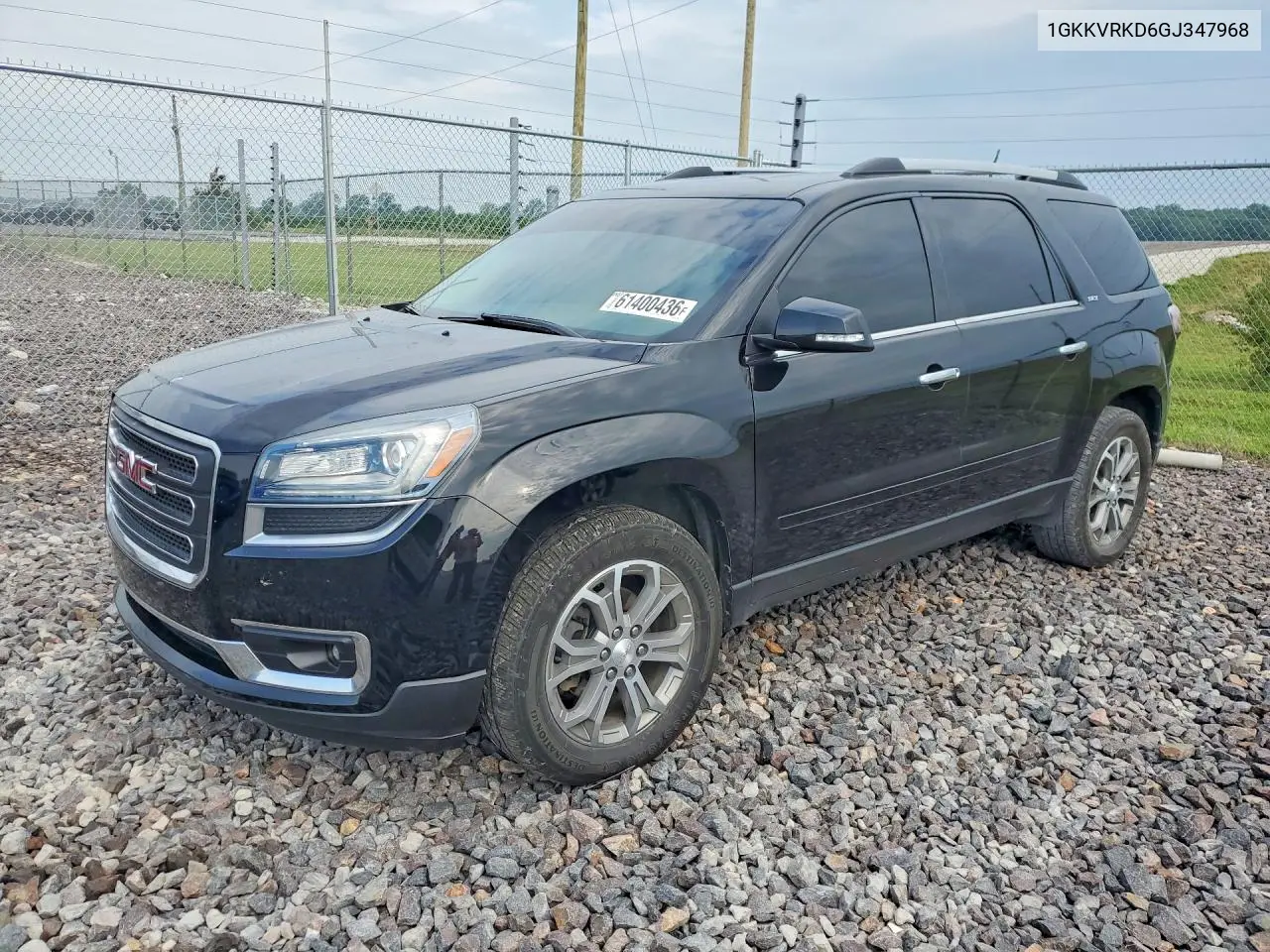 2016 GMC Acadia Slt-1 VIN: 1GKKVRKD6GJ347968 Lot: 61400436