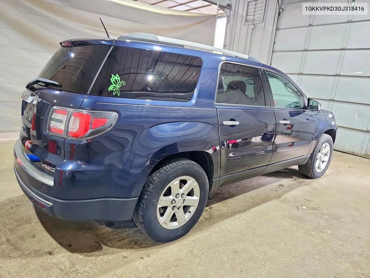 2016 GMC Acadia Sle VIN: 1GKKVPKD3GJ318416 Lot: 61518936