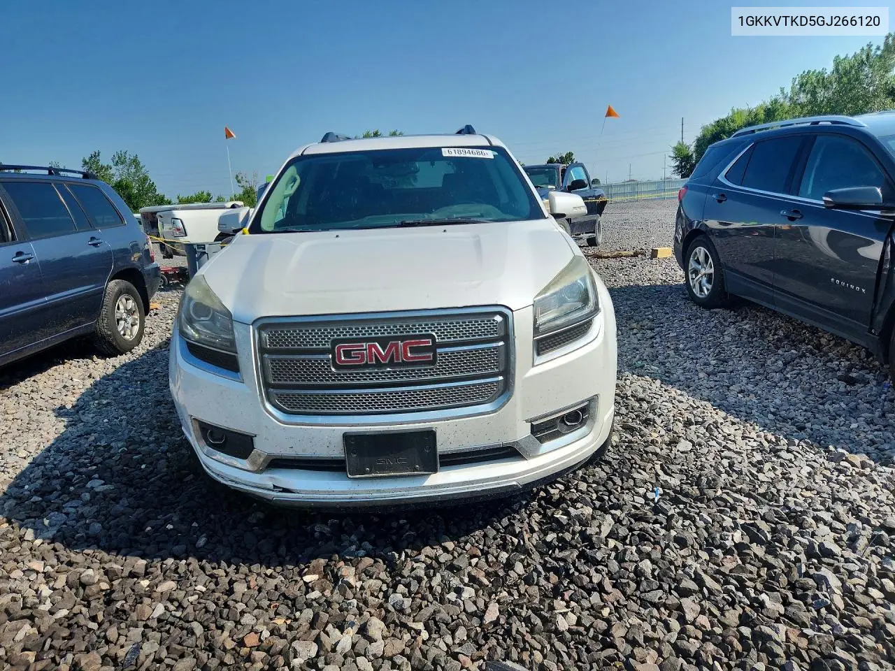 2016 GMC Acadia Denali VIN: 1GKKVTKD5GJ266120 Lot: 61894686