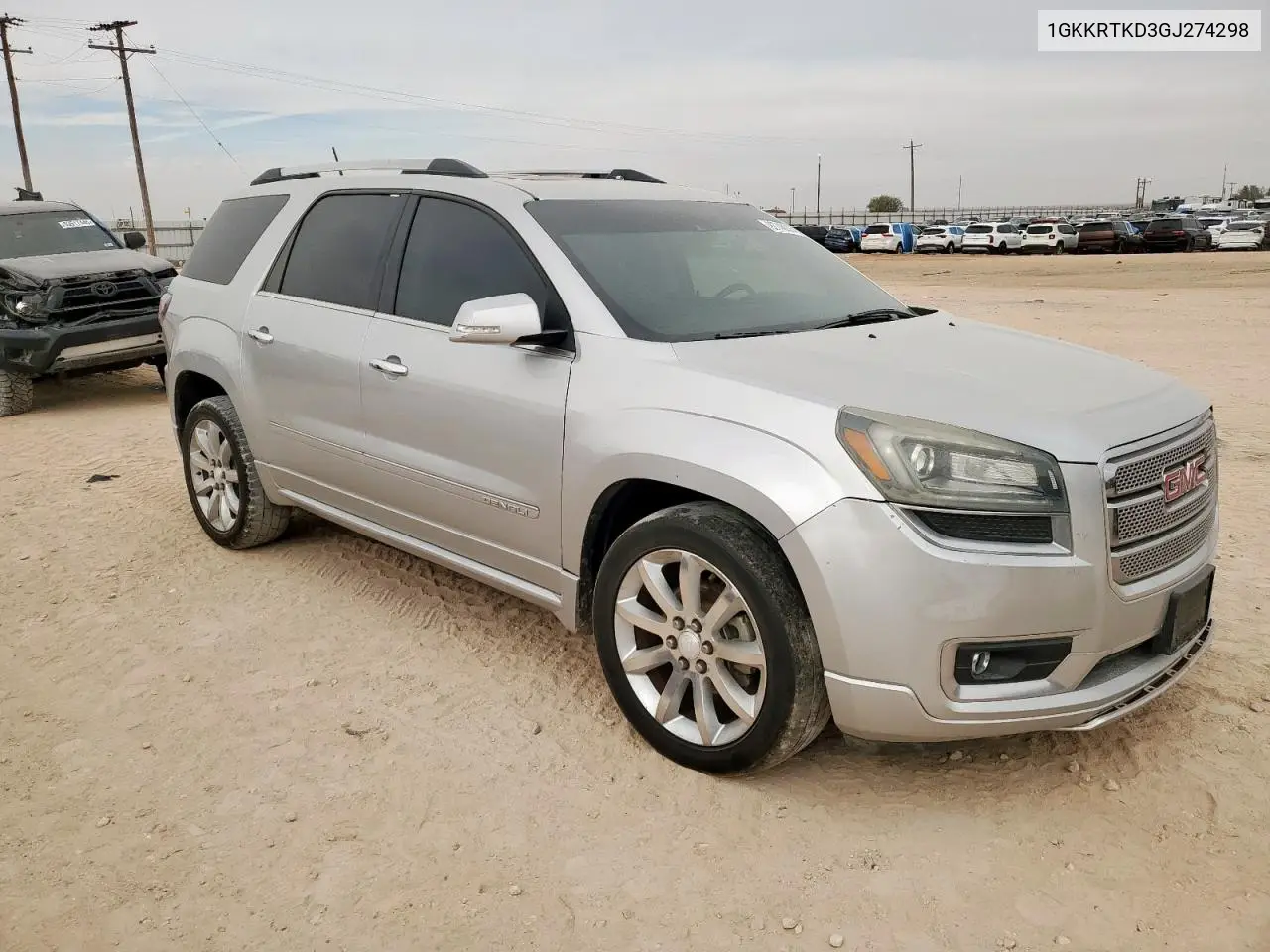 1GKKRTKD3GJ274298 2016 GMC Acadia Denali