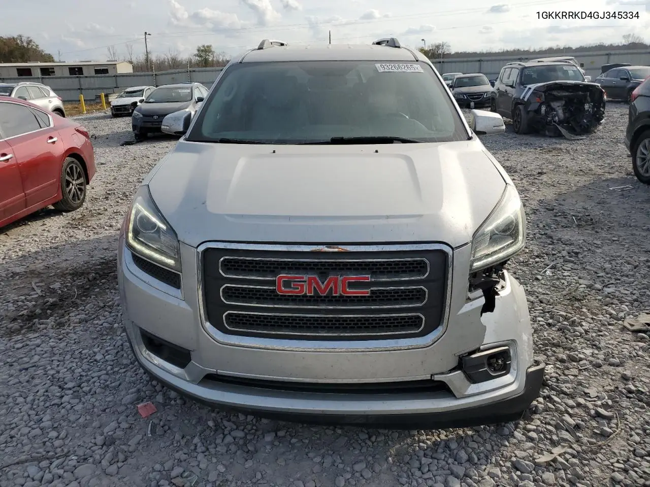 1GKKRRKD4GJ345334 2016 GMC Acadia Slt-1