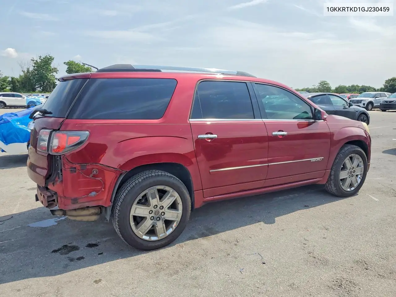 2016 GMC Acadia Denali VIN: 1GKKRTKD1GJ230459 Lot: 95585255