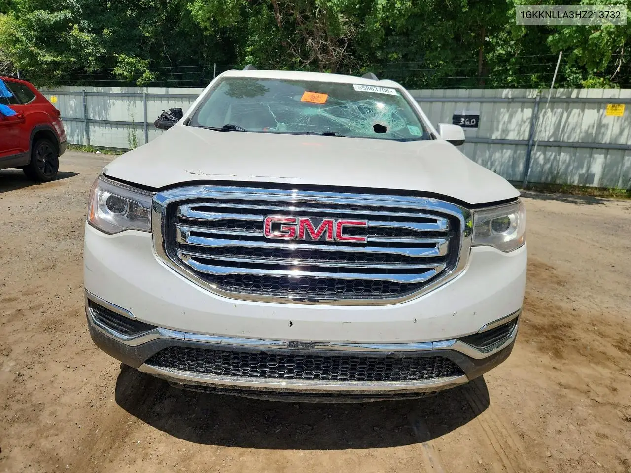 2017 GMC Acadia Sle VIN: 1GKKNLLA3HZ213732 Lot: 55963706