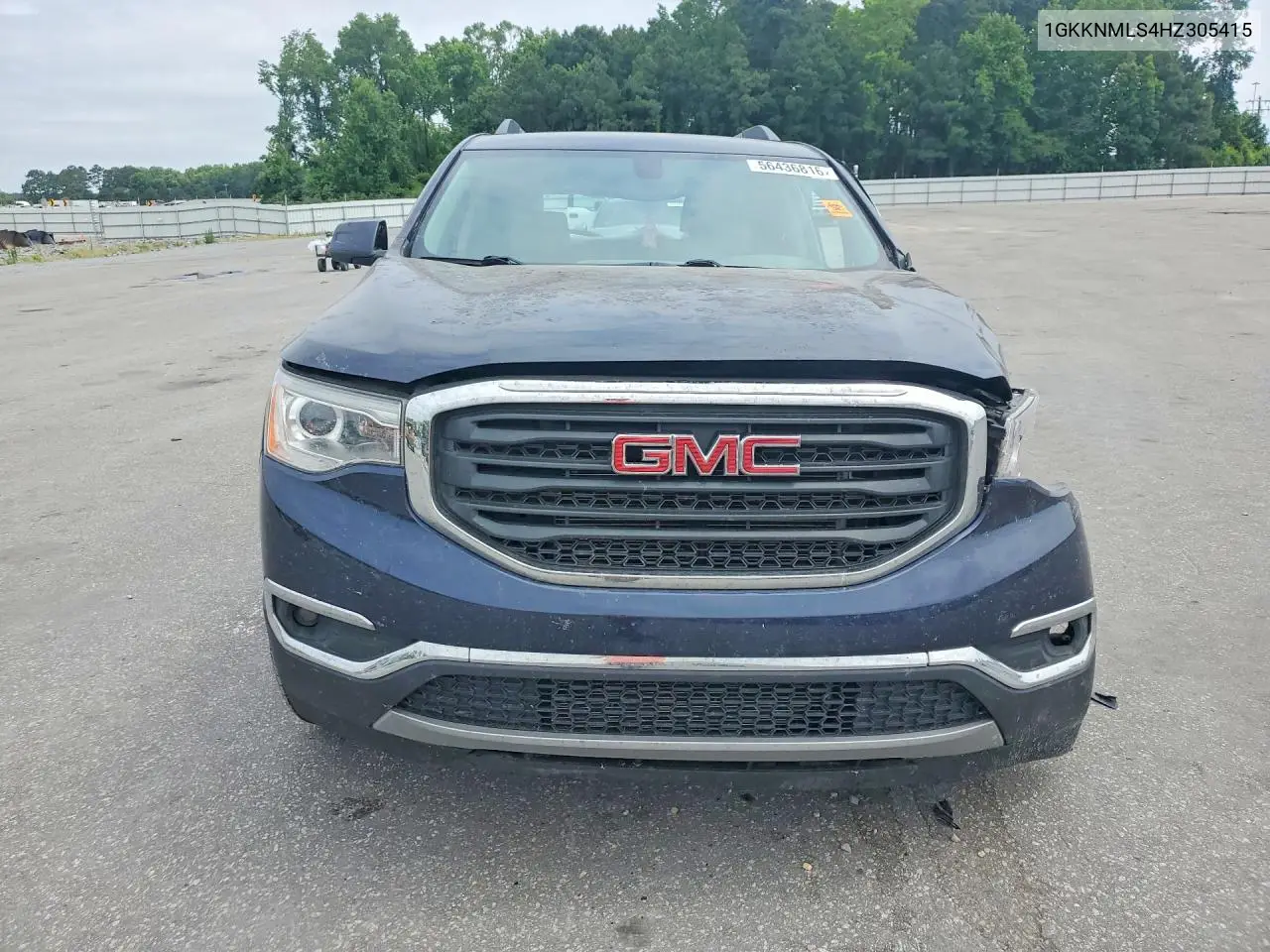 2017 GMC Acadia Slt-1 VIN: 1GKKNMLS4HZ305415 Lot: 56436816